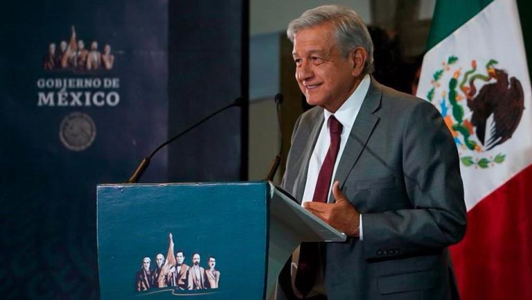 Andrés Manuel López Obrador, durante una conferencia