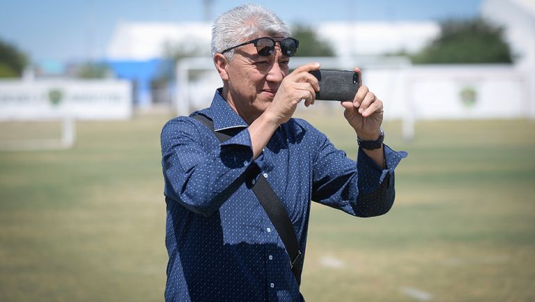 Chucho Ramírez, en la Cantera 2 de Pumas