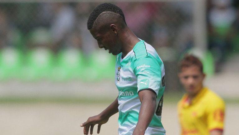 Joao Maleck, durante su etapa como jugador de Santos en 2016