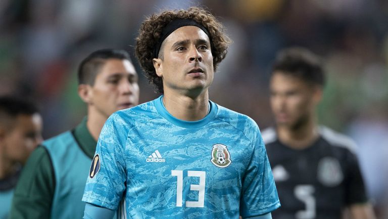 Guillermo Ochoa tras un encuentro ante Canadá 