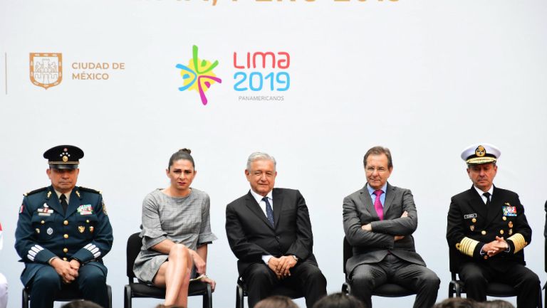 Ana Guevara y Andrés Manuel López Obrador