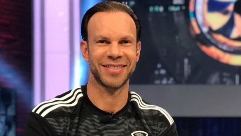 Zague, durante un programa de Tv Azteca