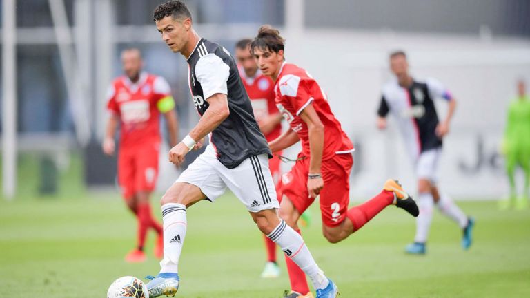 Cristiano Ronaldo, durante la pretemporada de la Juventus