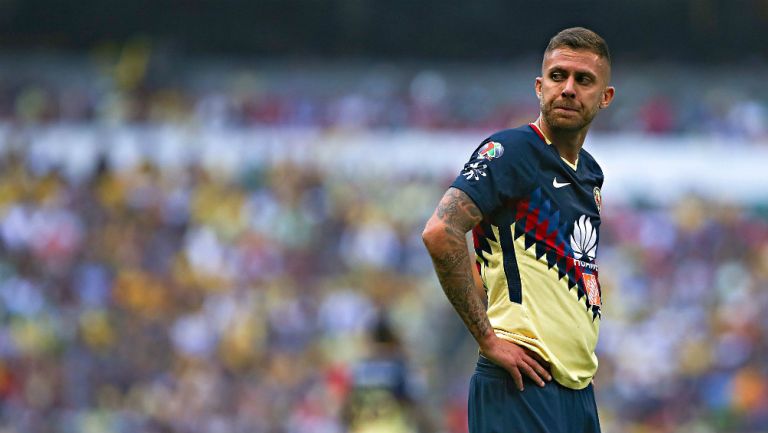 Jérémy Ménez durante un partido con América