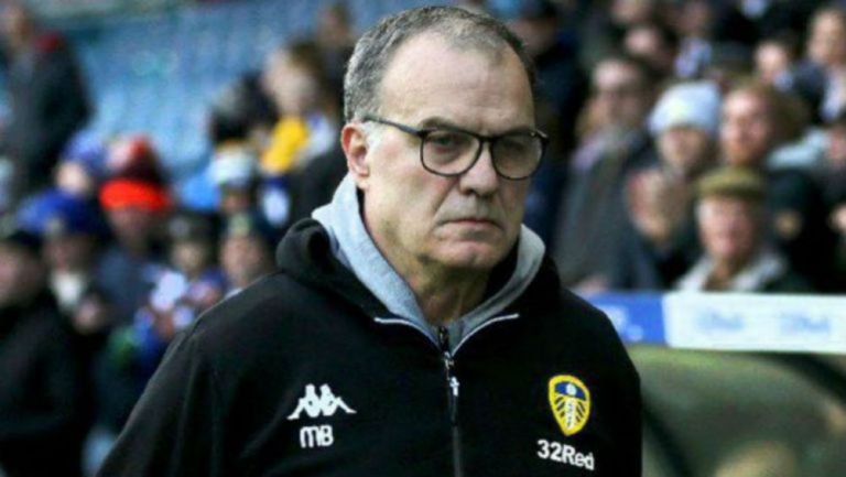 Bielsa, en el banquillo del Leeds