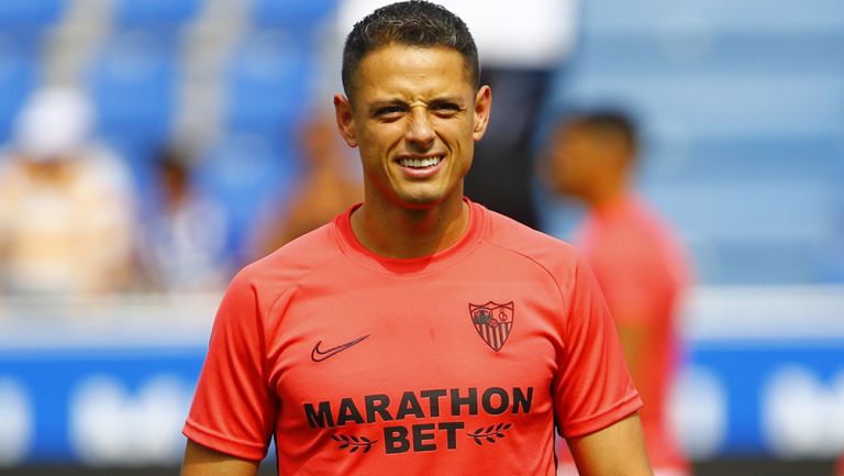 Chicharito, previo al juego contra Alavés