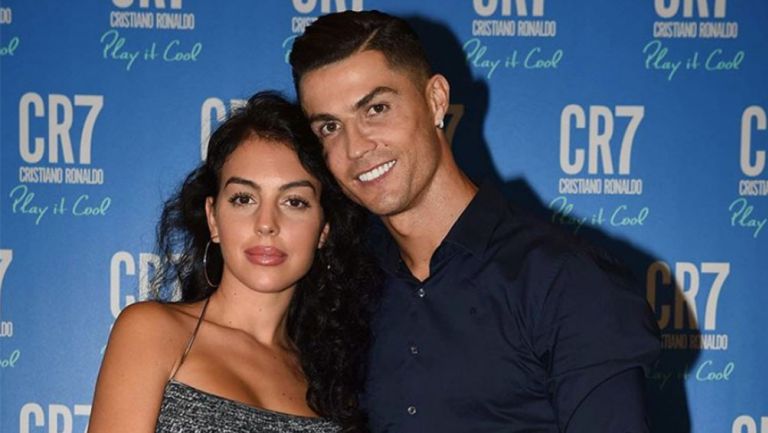 Cristiano Ronaldo y Georgina Rodríguez en un evento