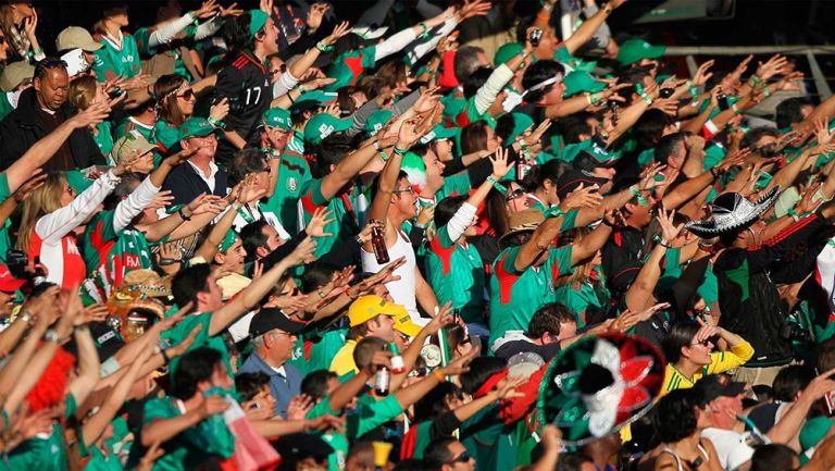Aficionados de México, durante un partido del Tricolor