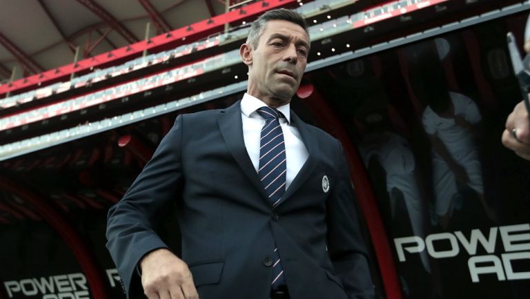 Pedro Caixinha cuando dirigía a Cruz Azul