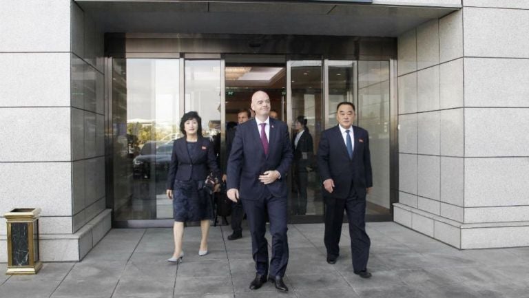 Gianni Infantino, en un evento en Corea