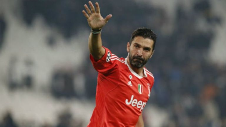 Buffon, en un partido de Juventus