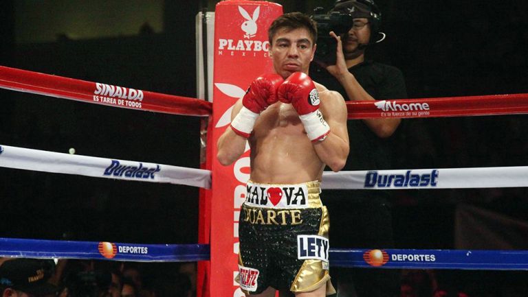  Jorge Arce previo a uno de sus combates