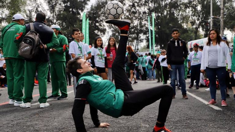 Roberto es todo un experto en la práctica del freestyle