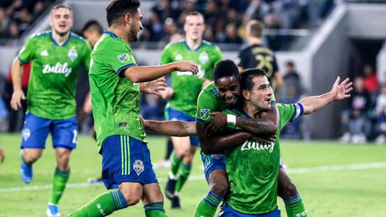 Seattle Sounders celebra pase a Final de la MLS
