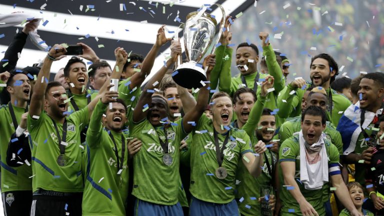 Seattle Sounders festeja su segundo título de la MLS