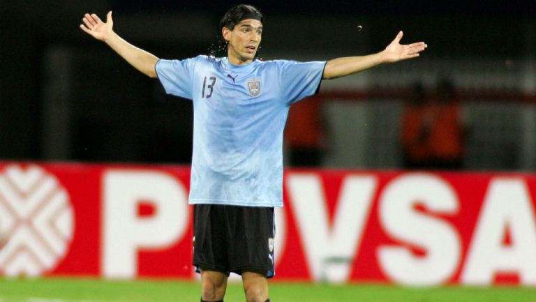 Sebastián 'Loco' Abreu como seleccionado de Uruguay