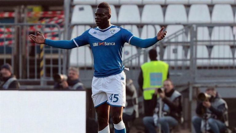 Balotelli, en un partido del Brescia 