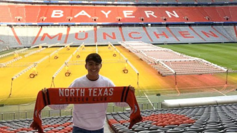 David Rodríguez en el Allianz Arena