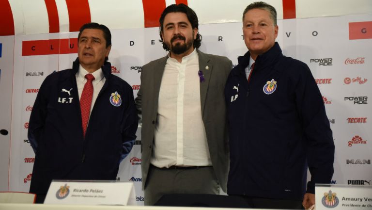 Luis Fernando Tena, Amaury Vergara y Ricardo Peláez
