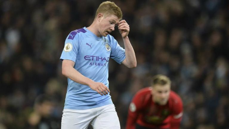 De Bruyne lamenta la derrota ante el United