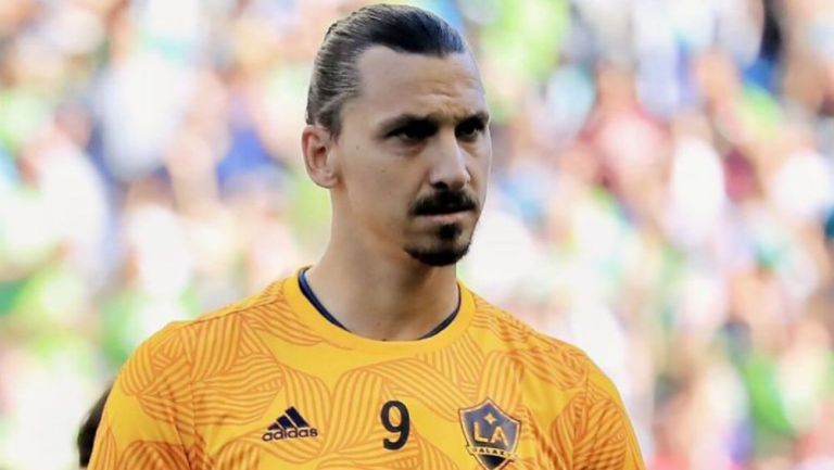 Zlatan, en su etapa con el LA Galaxy