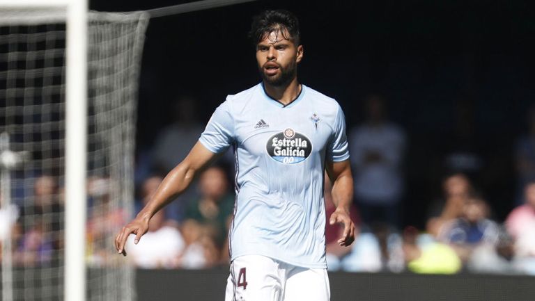 Araujo, en un juego del Celta