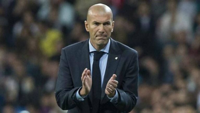 Zinedine Zidane, en su primera etapa como entrenador del Madrid