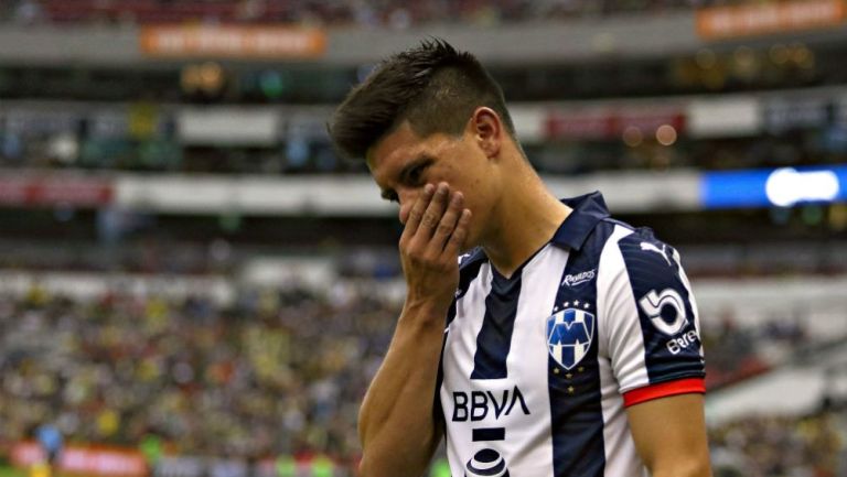 Jonathan González, en lamento durante un partido