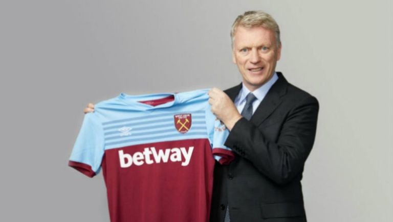 David Moyes en presentación con West Ham