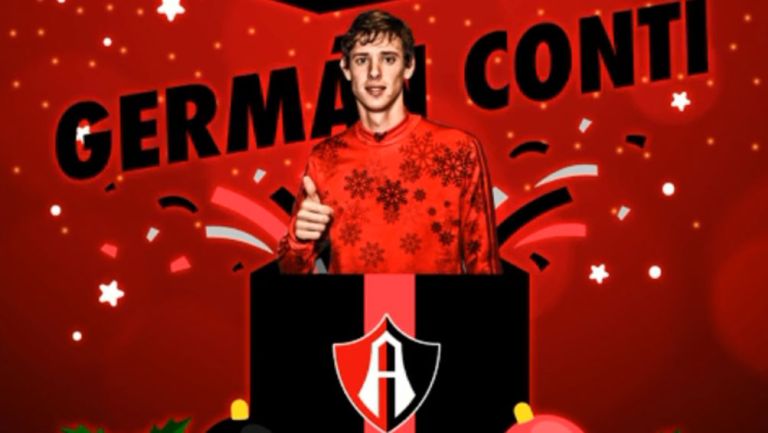 Germán Conti, nuevo jugador del Atlas