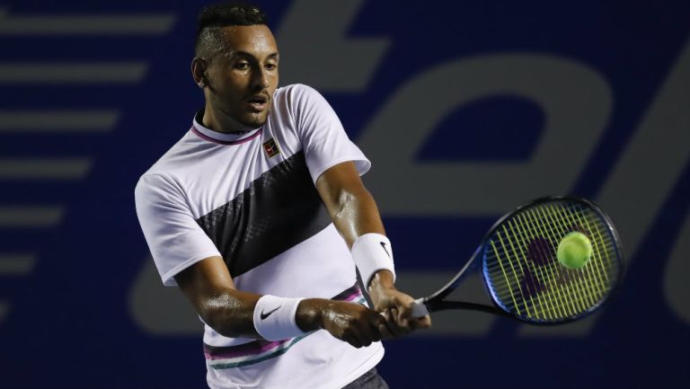 Nick Kyrgios durante el Abierto de Acapulco