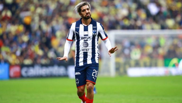 Rodolfo Pizarro en el Estadio Azteca