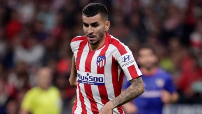 Ángel Correa en un juego con el Atlético de Madrid