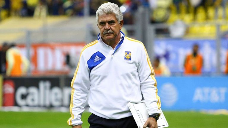 Tuca Ferretti, en el juego entre América y Tigres