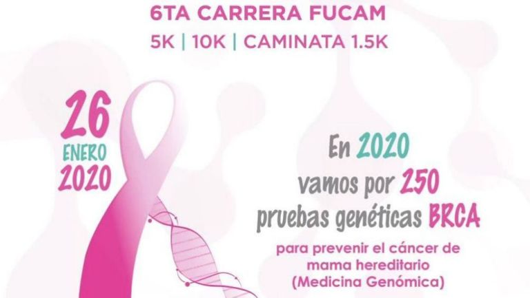 La sexta carrera FUCAM contra el cáncer de mama