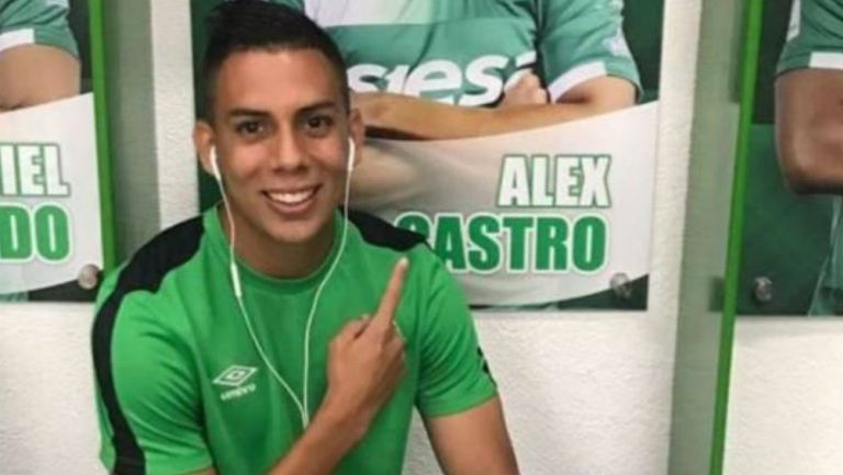 Alex Castro en presentación 