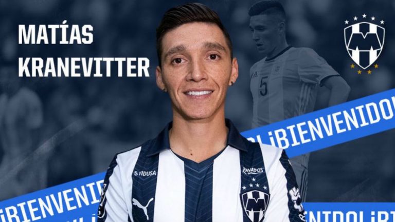 Matías Kranevitter como jugador de Rayados