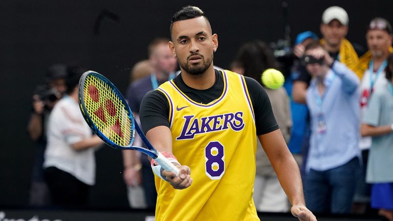 Nick Kyrgios homenajeó a Kobe Bryant 