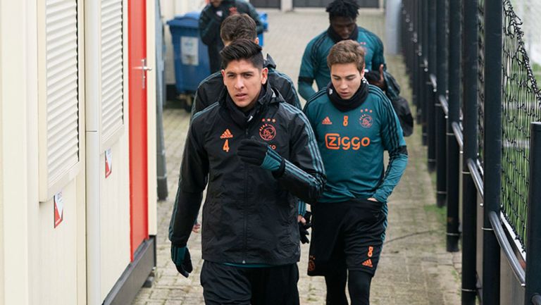 Edson Álvarez volvió a jugar en la Eredivisie