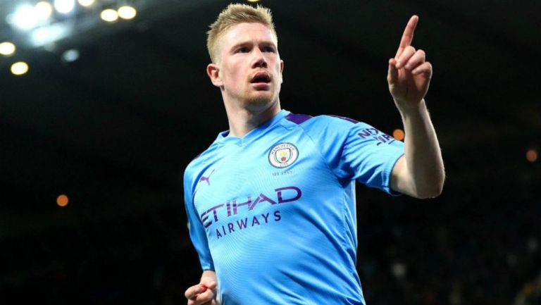 Kevin de Bruyne, en un partido del Man. City