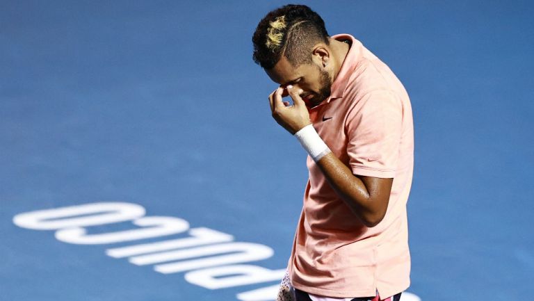 Nick Kyrgios abandonó el Abierto Mexicano de Tenis