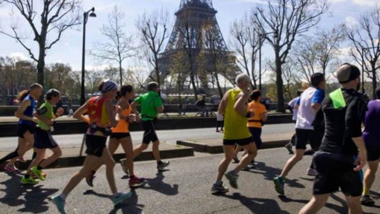 Corredores en París