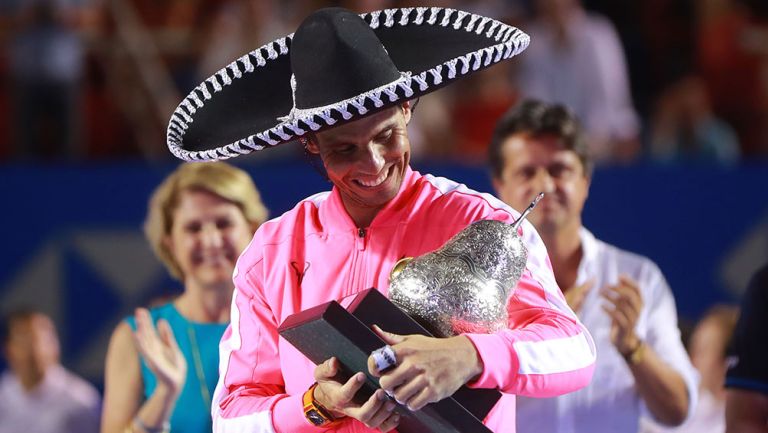 Rafa Nadal habló sobre ganar en México