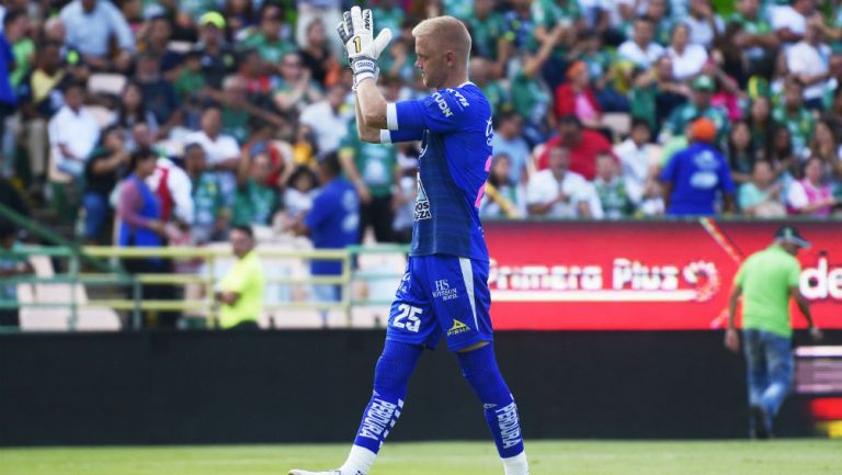 Yarbrough en partido con León