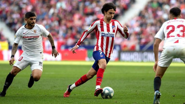 Joao Félix conduce la redonda en juego contra Sevilla