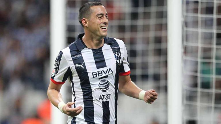 Funes Mori, en festejo de gol 