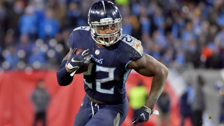  Derrick Henry en partido con Titans