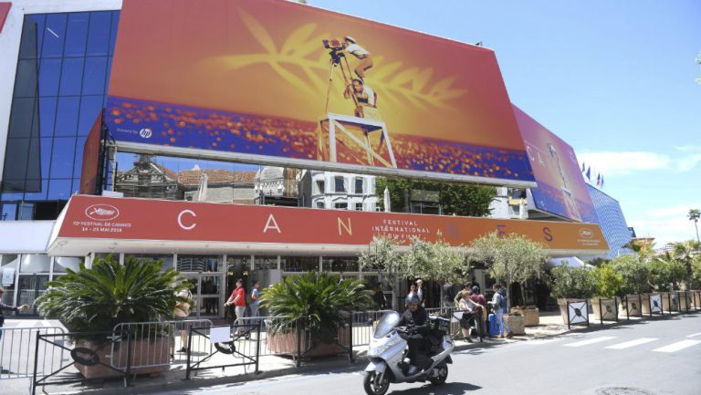 Palacio del Festival durante la 72da edición de los Cannes en 2019