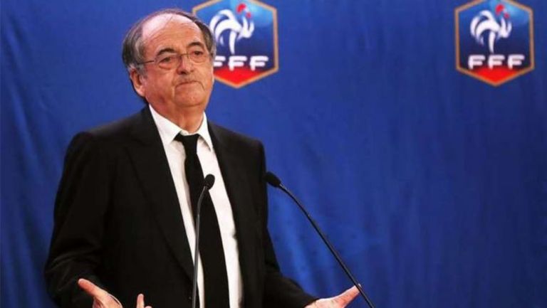 Noel Le Graet, presidente de la Federación Francesa de Futbol