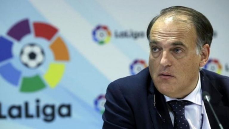 La Liga, con su presidente Javier Tebas tendrá una reunión el lunes 30 de marzo 